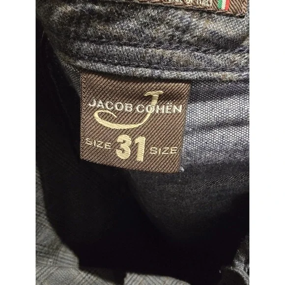 Jacob Cohen Mens Pants, Handmade In Italy, 100 Pima Cotton, 31x28, Type 622.